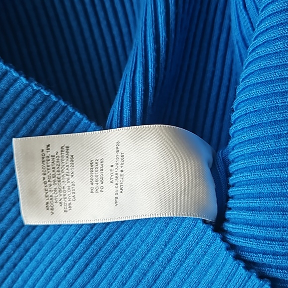 Aritzia Wilfred MOONSTRUCK DRESS Knit Dress in Moon Blue - XS - Picture 5 of 5